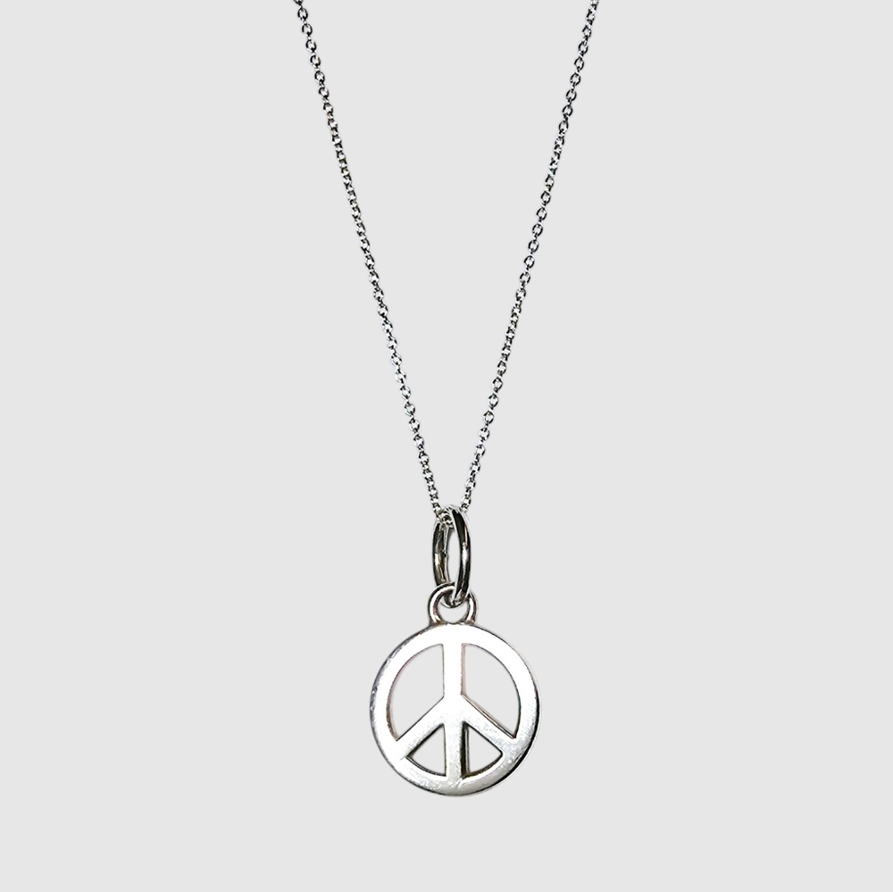 Authentic Tiffany & Co Peace pendant in Sterling silver